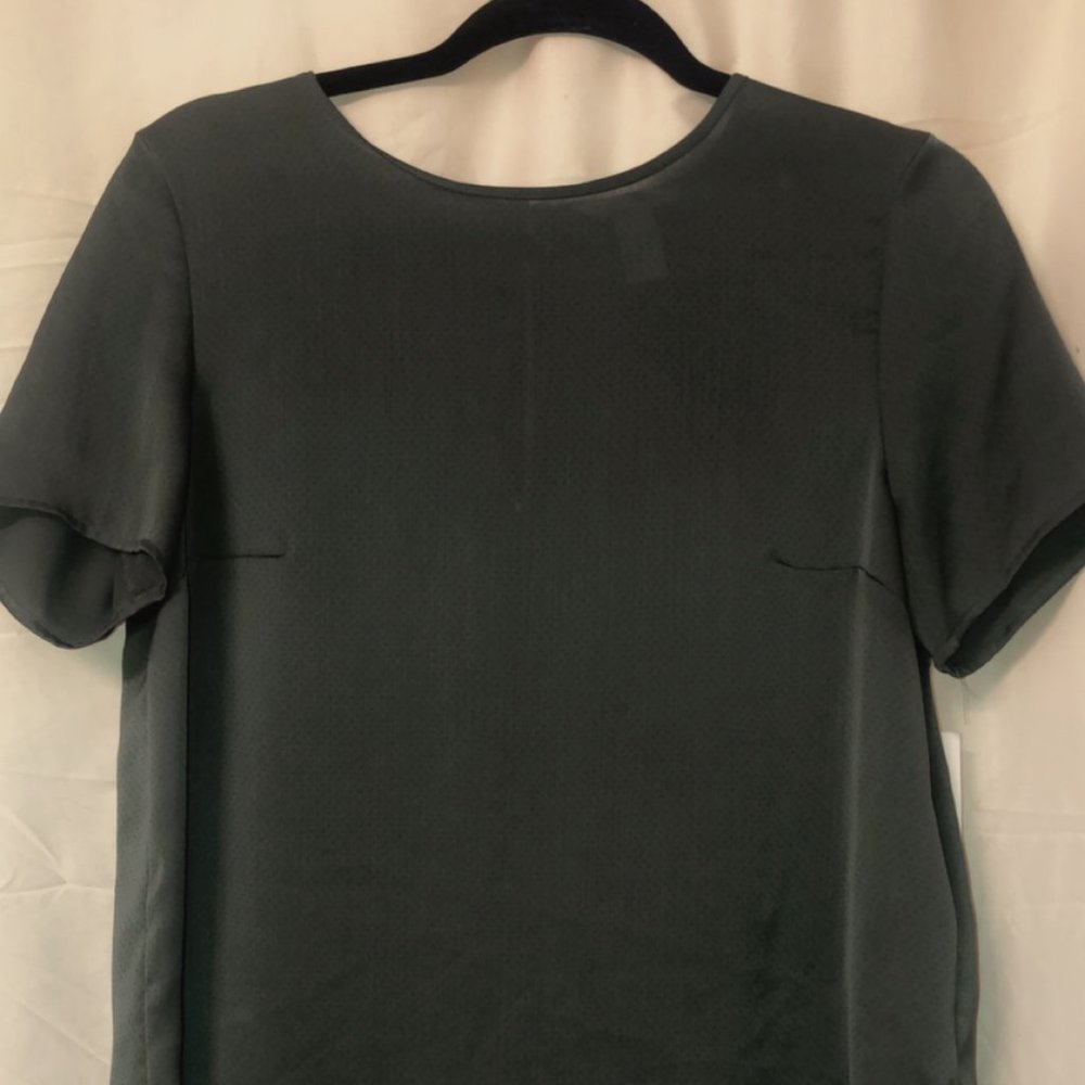 olive green blouse